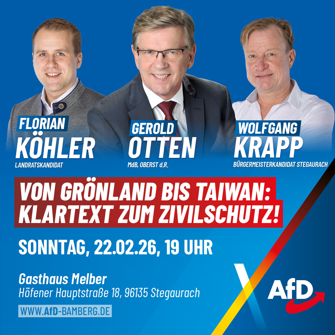 Von Grönland bis Taiwan: Klartext zur Sicherheitspolitik und dem Zivilschutz.