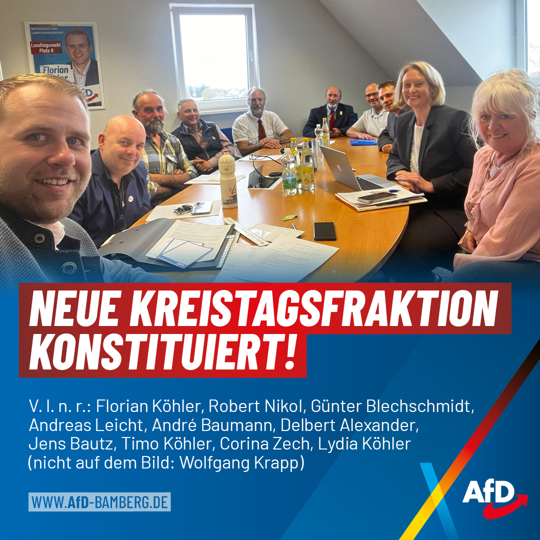 Neue Kreistagsfraktion hat sich konstituiert